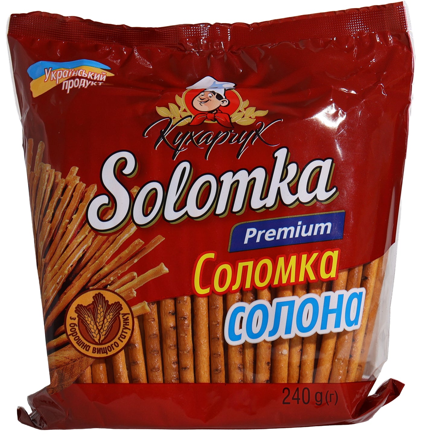 Kuharchuk Solomka Premium Salted Breadsticks, 8.46oz