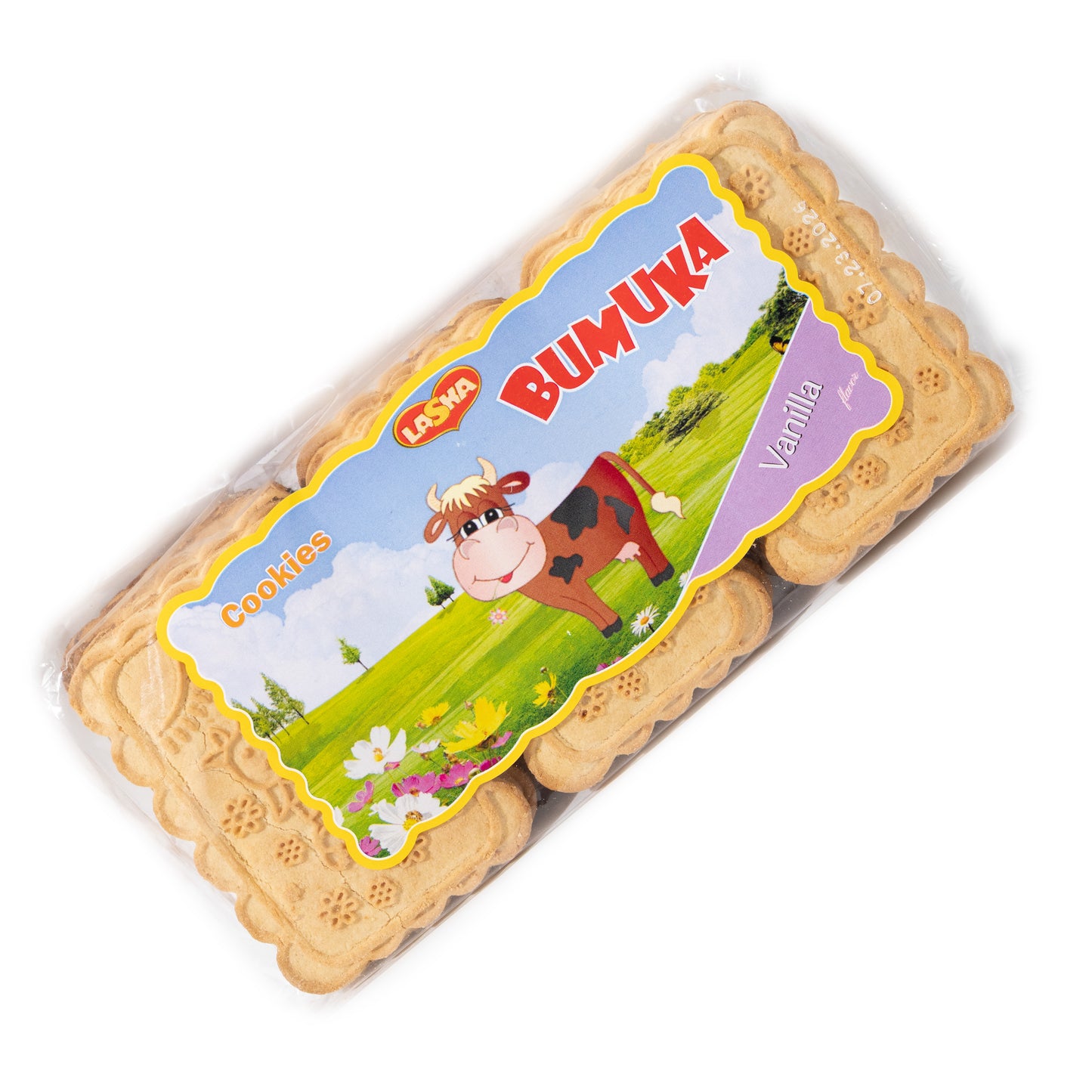 Laska Bumuka Vanilla Cookies, 13.23oz