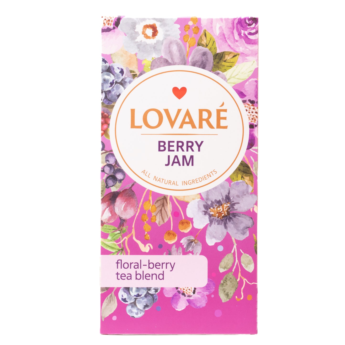 Цветочно-чайная смесь Lovare Berry Pie, 24 ТБ