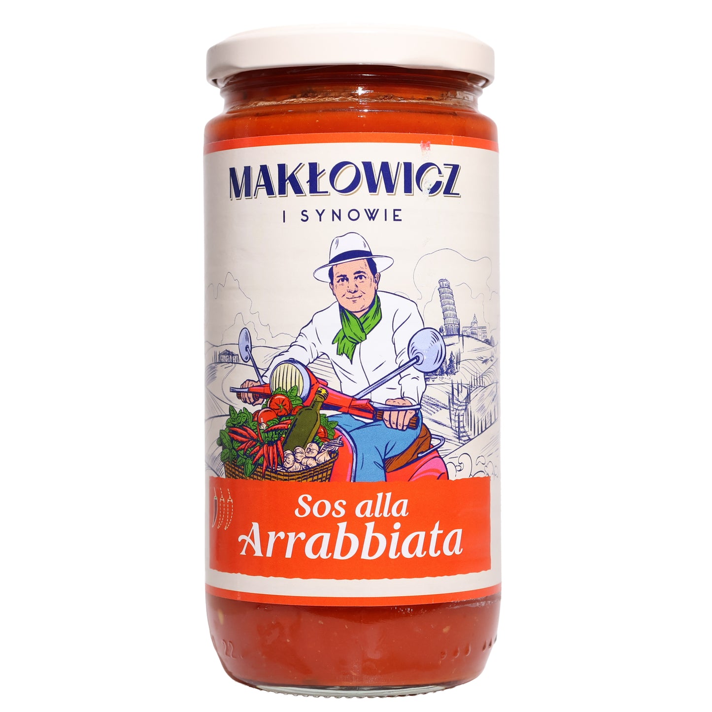 Maklowicz i Synowie Spicy Italian Tomato Sauce, 14.1oz