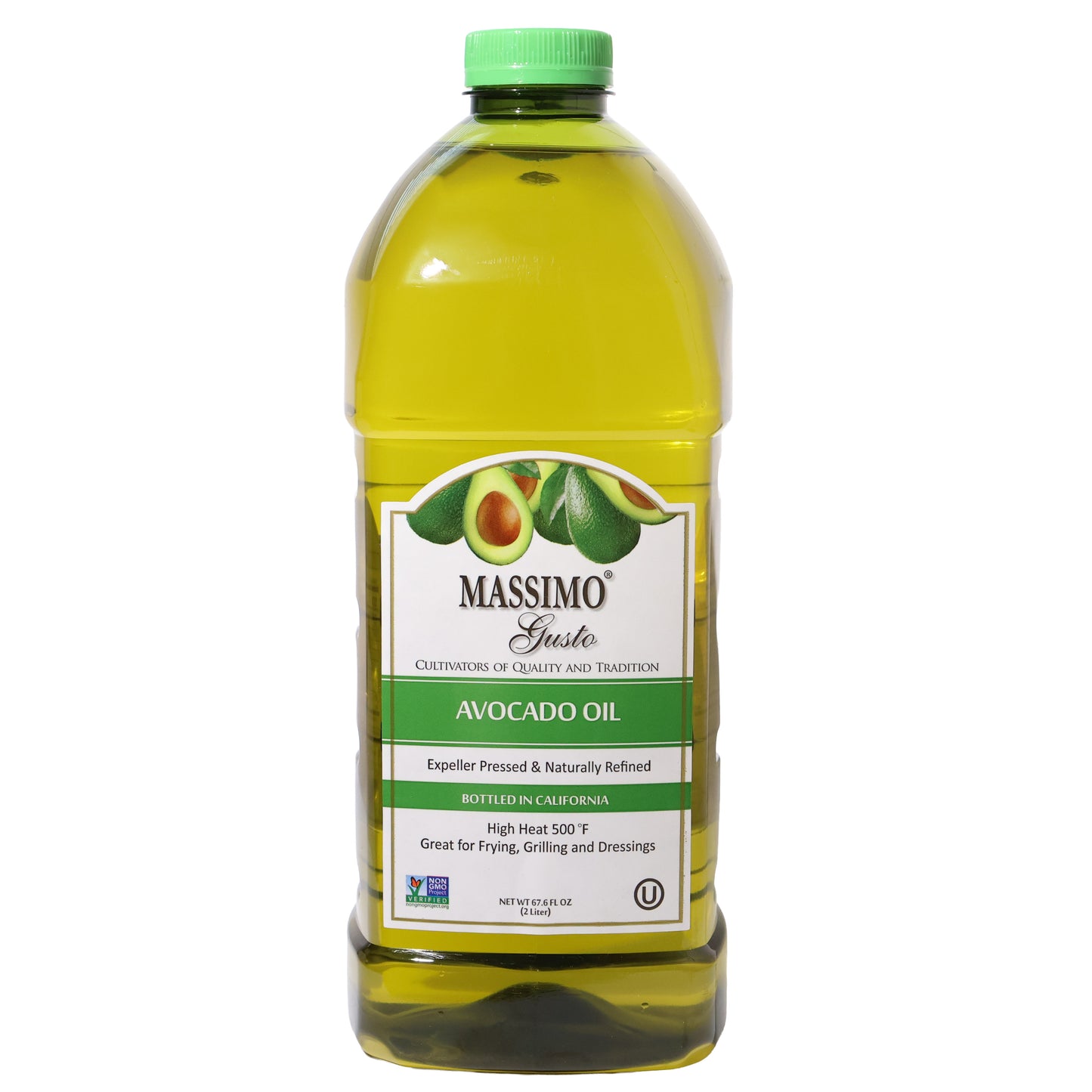 Massimo Gusto Avocado Oil, 67.6 fl oz
