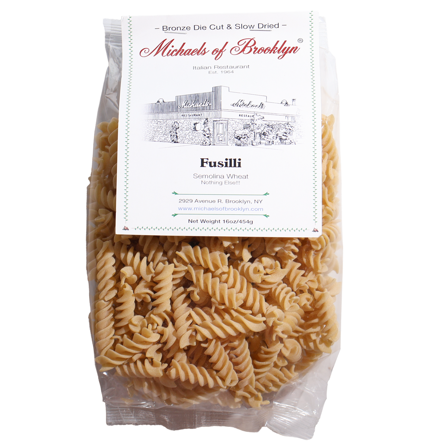 Michaels of Brooklyn Fusilli Pasta, 16oz