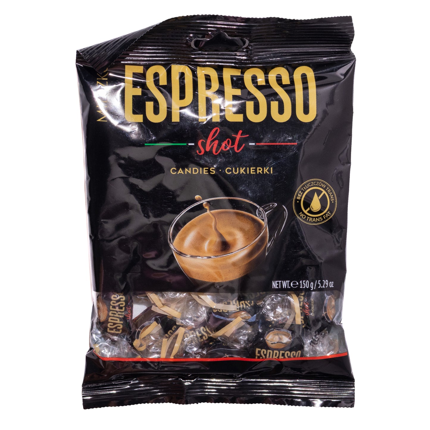 Mieszko Espresso Shot Coffee Hard Candies, 5.29oz