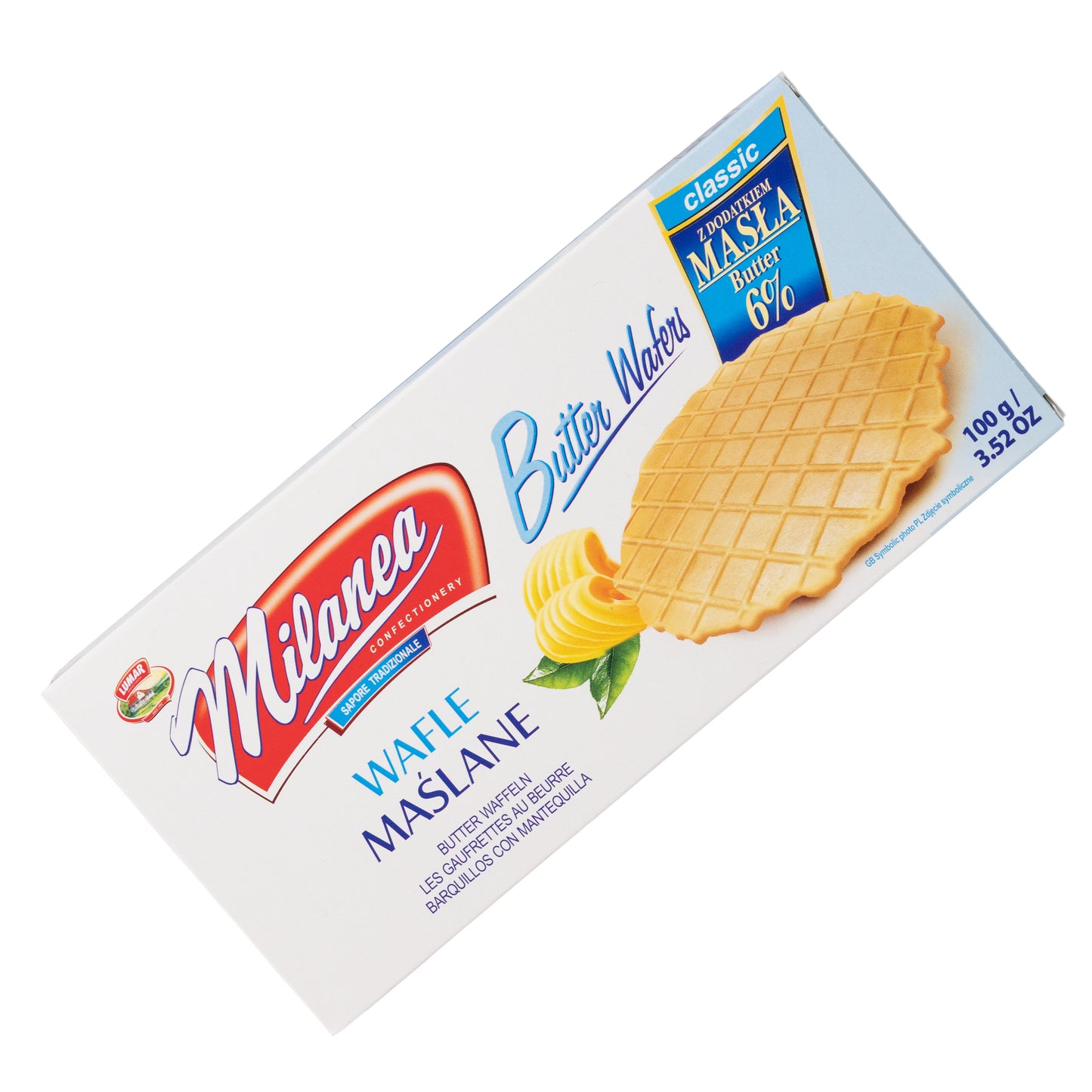 Milanea Butter Wafers Classic, 3.52oz