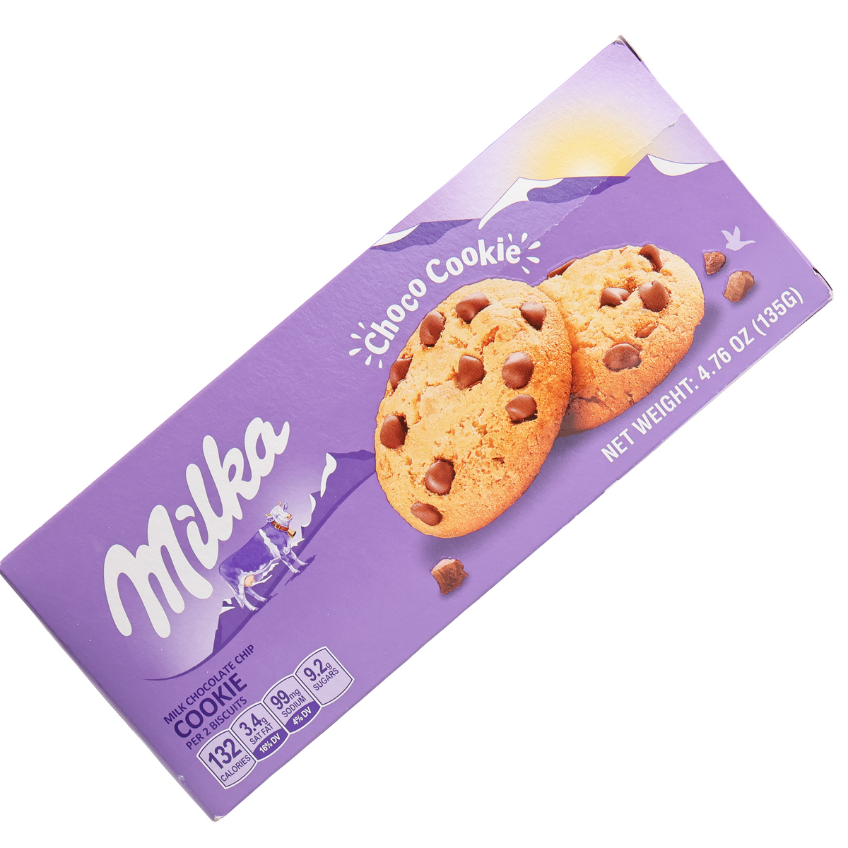 Milka Choco Cookie with Milk Chocolate Chips, 4.76oz