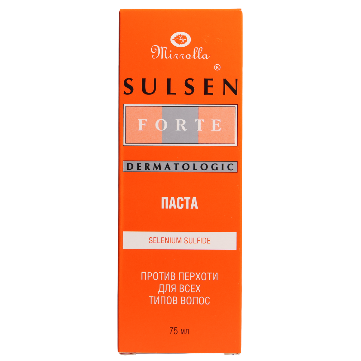 Mirrolla Sulsen Forte Selenium Sulfide Anti-Dandruff Hair Paste, 2.5 fl oz