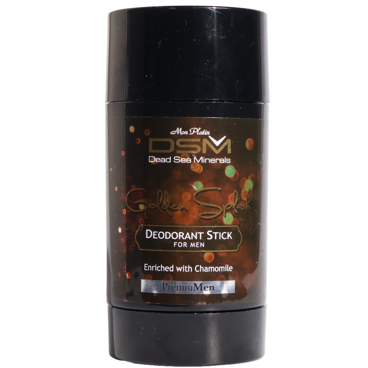 Mon Platin DSM Golden Splash Deodorant Stick for Men, 2.7 fl oz