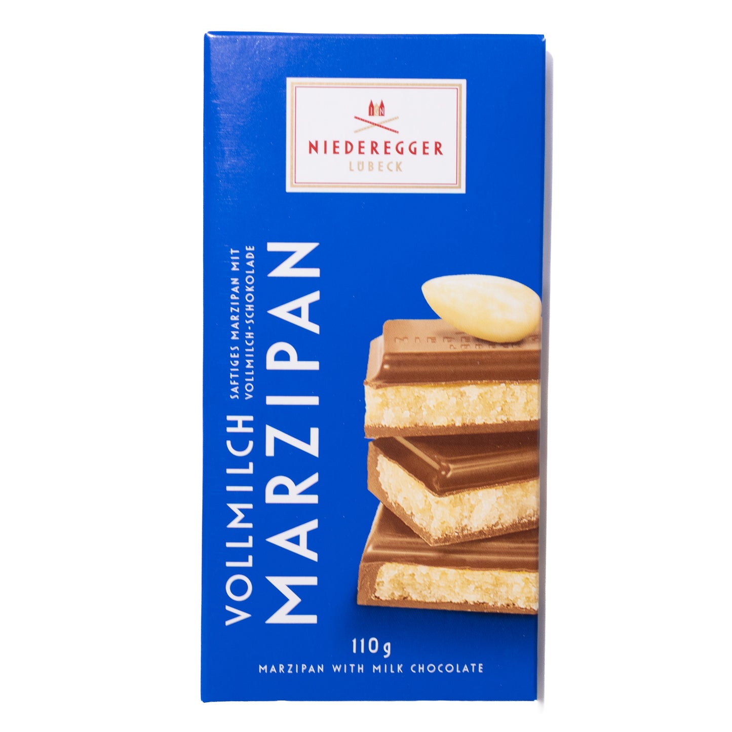 Niederegger Milk Chocolate Marzipan Bar, 3.88oz