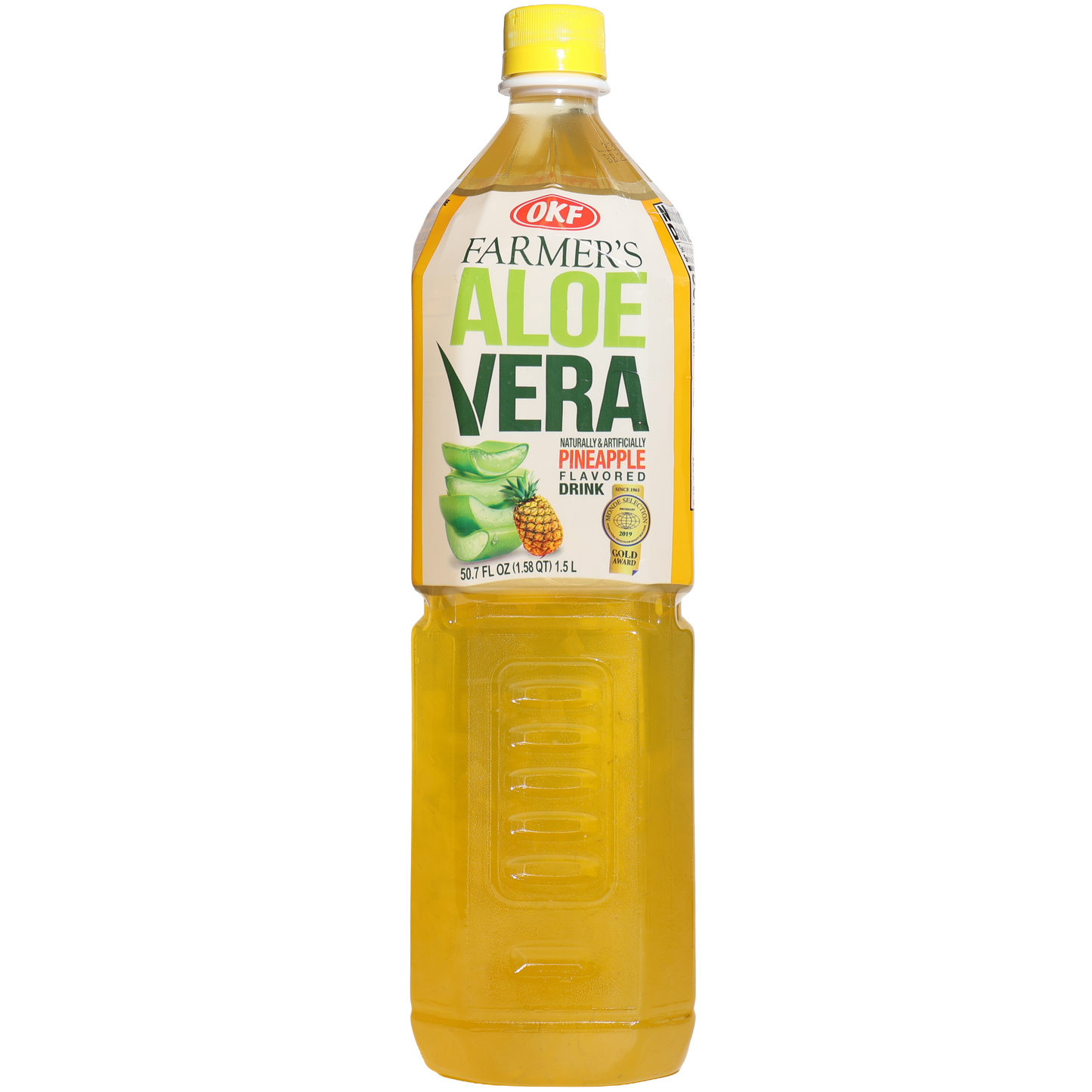 OKF Farmer’s Aloe Vera Pineapple Drink, 50.7fl oz