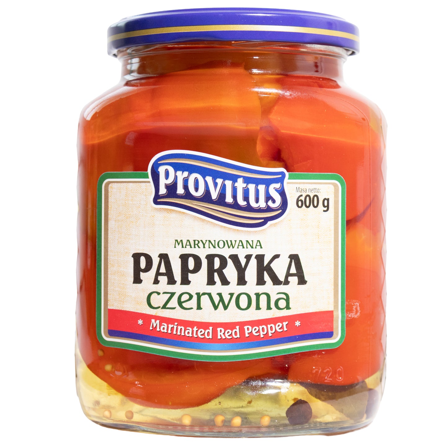 Provitus Marinated Red Pepper, 21.2oz