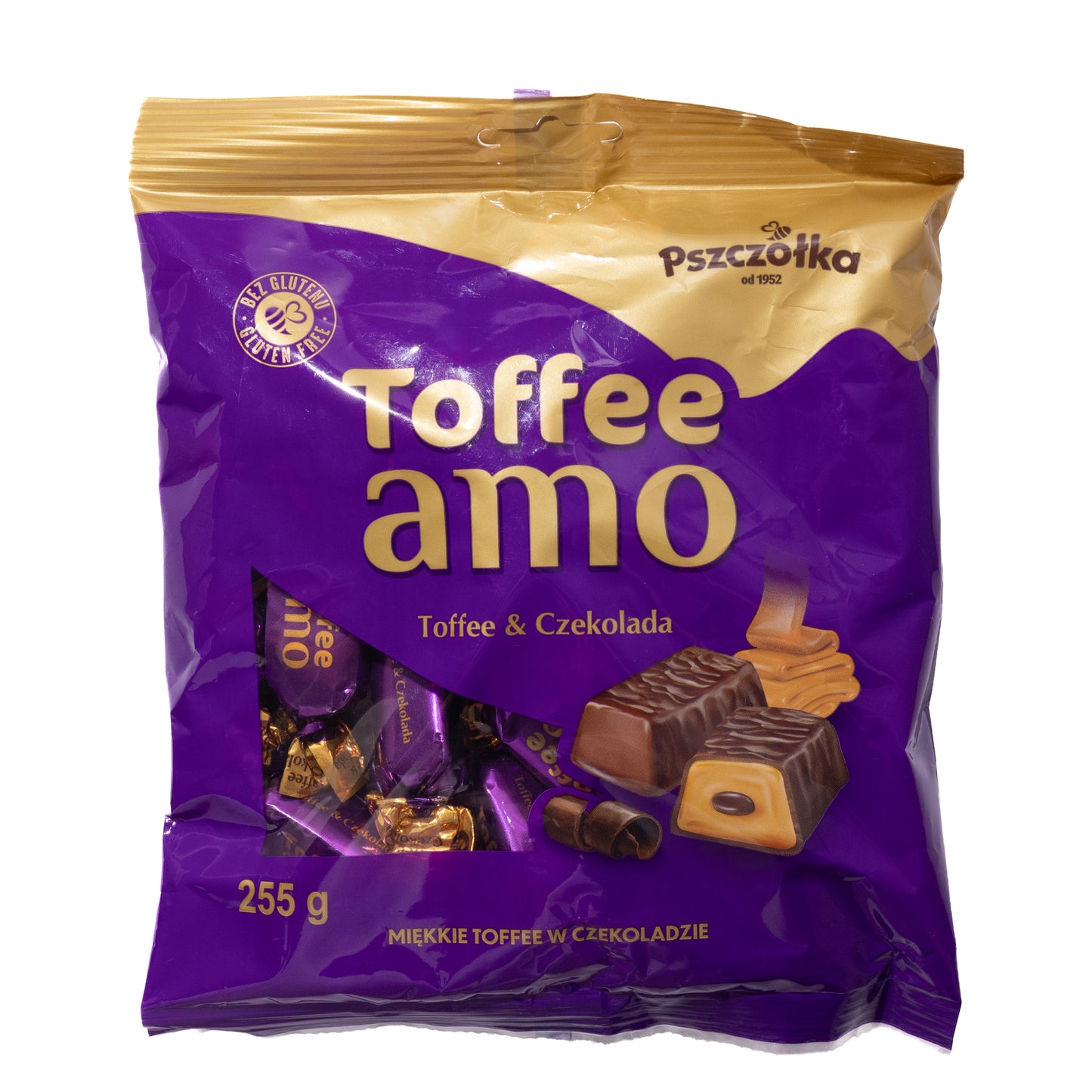 Pszczolka Toffee & Chocolate Soft Toffee in Chocolate, 9oz