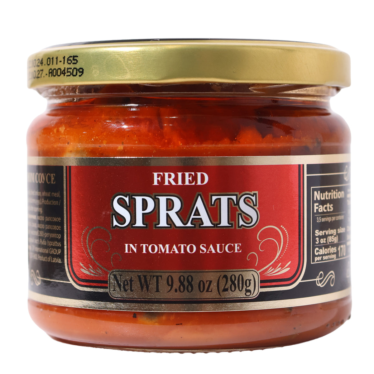 Riga Gold Fried Sprats in Tomato Sauce, 9.88oz