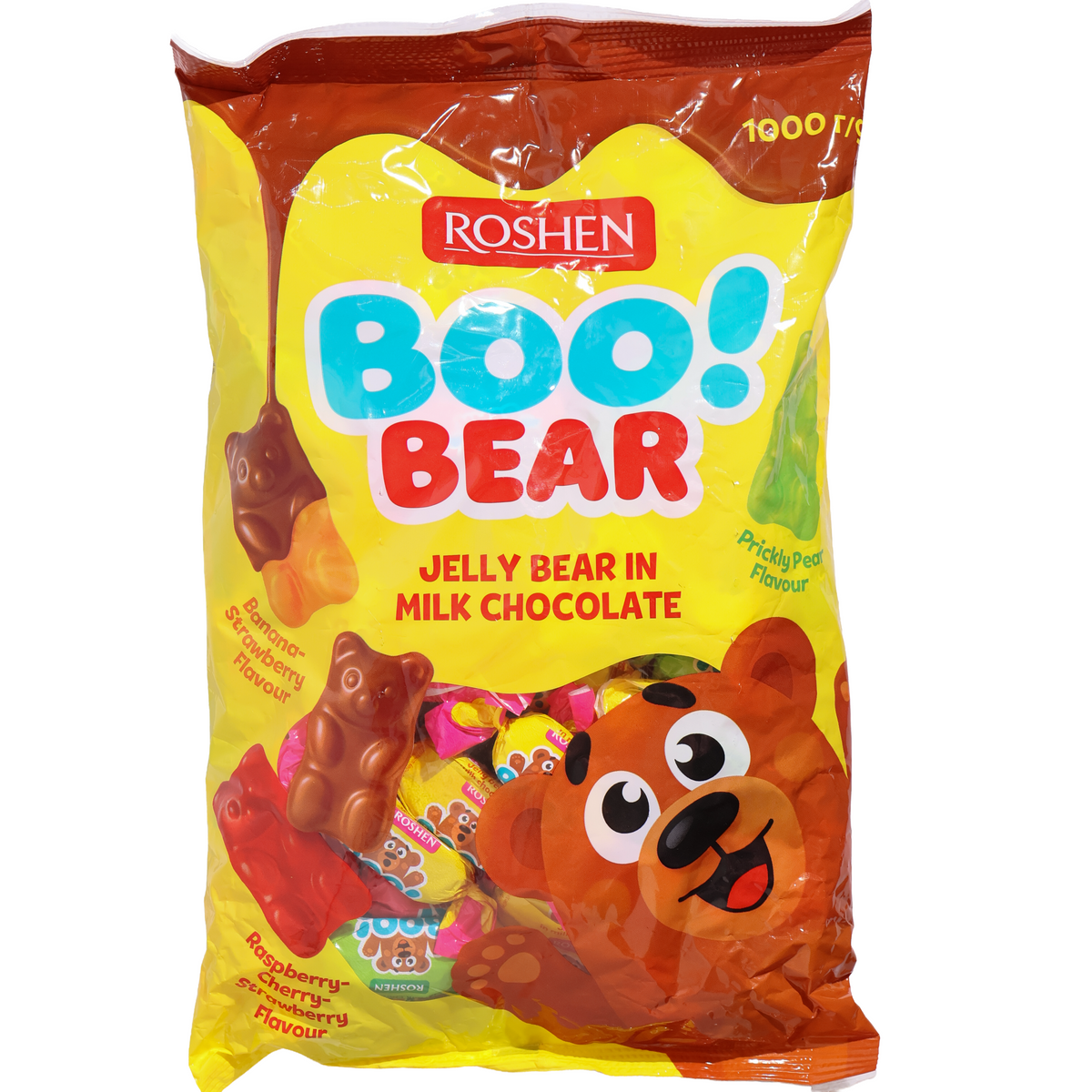 Roshen Boo! Bear Jelly Sweets in Milk Chocolate, 35.3oz