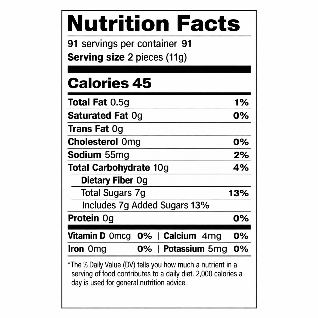 Roshen Butter Milk Salty Caramel Hard Candies, 2.2lb