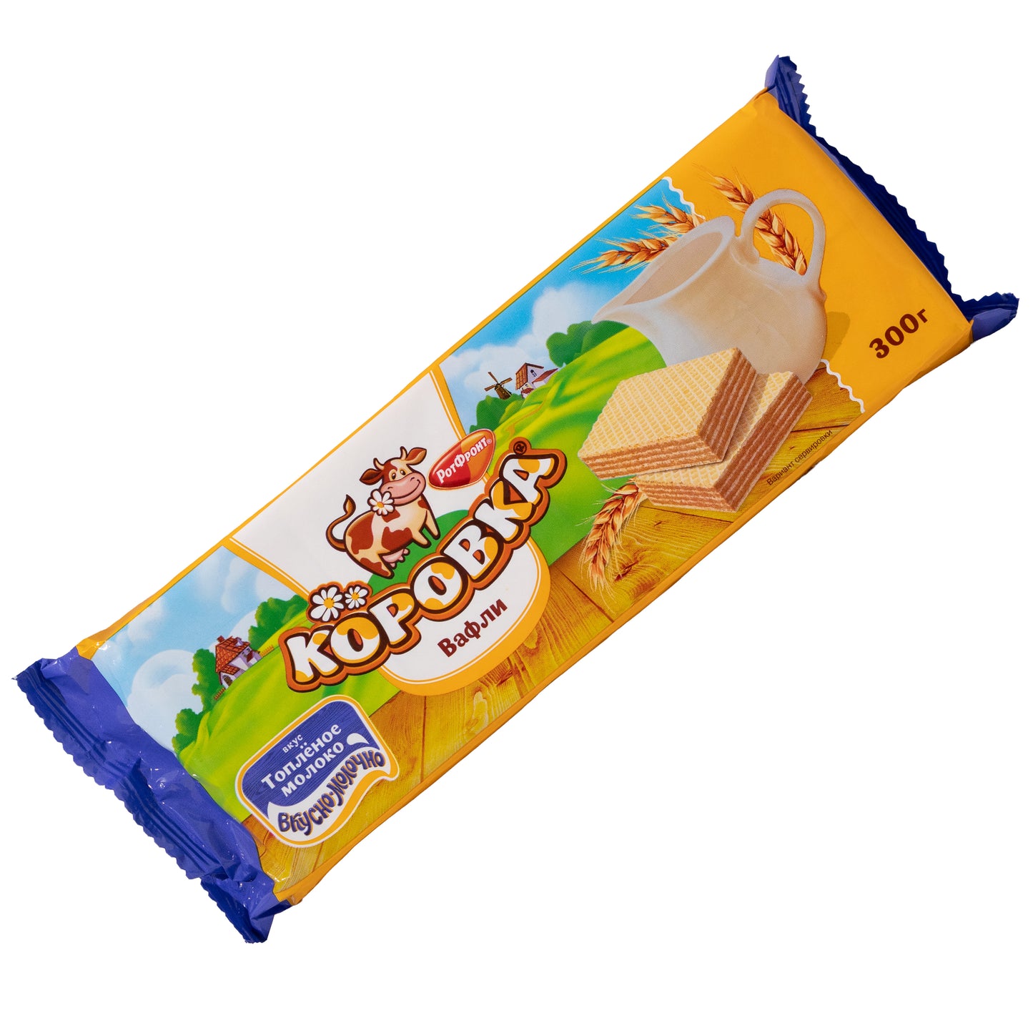 Rot Front Korovka Baked Milk Wafers w/ Fat Filling, 10.6oz