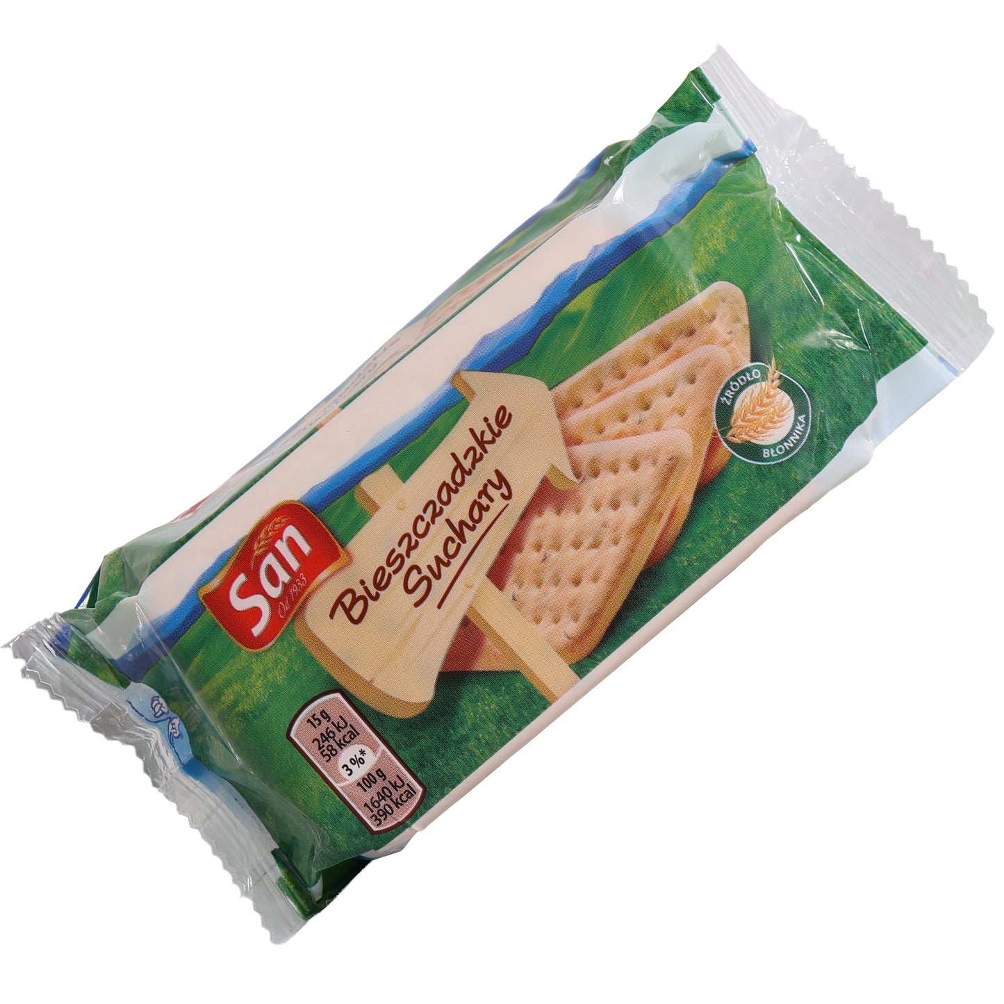 San Bieszczadzkie Suchary Wheat and Rye Rusks, 3.17oz