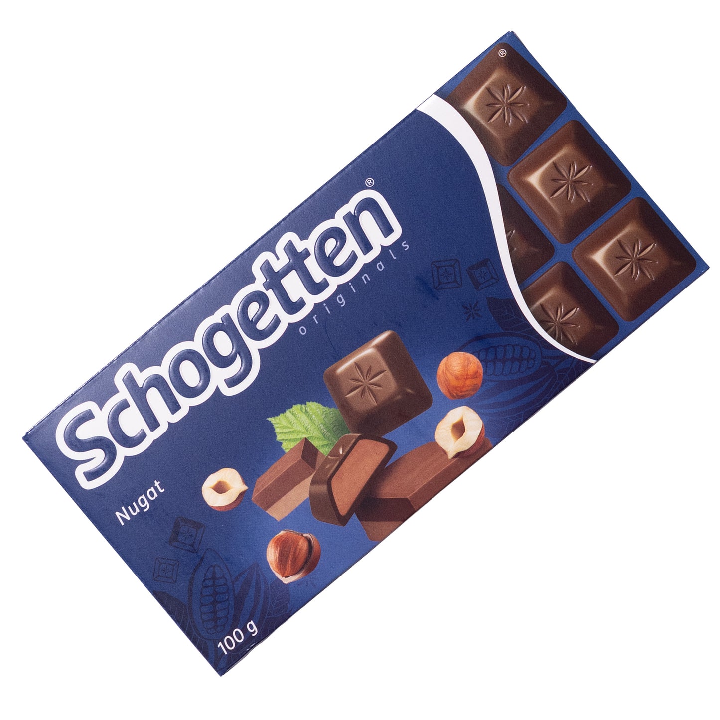 Schogetten Nugat Milk Chocolate with Nougat Filling, 3.5 oz