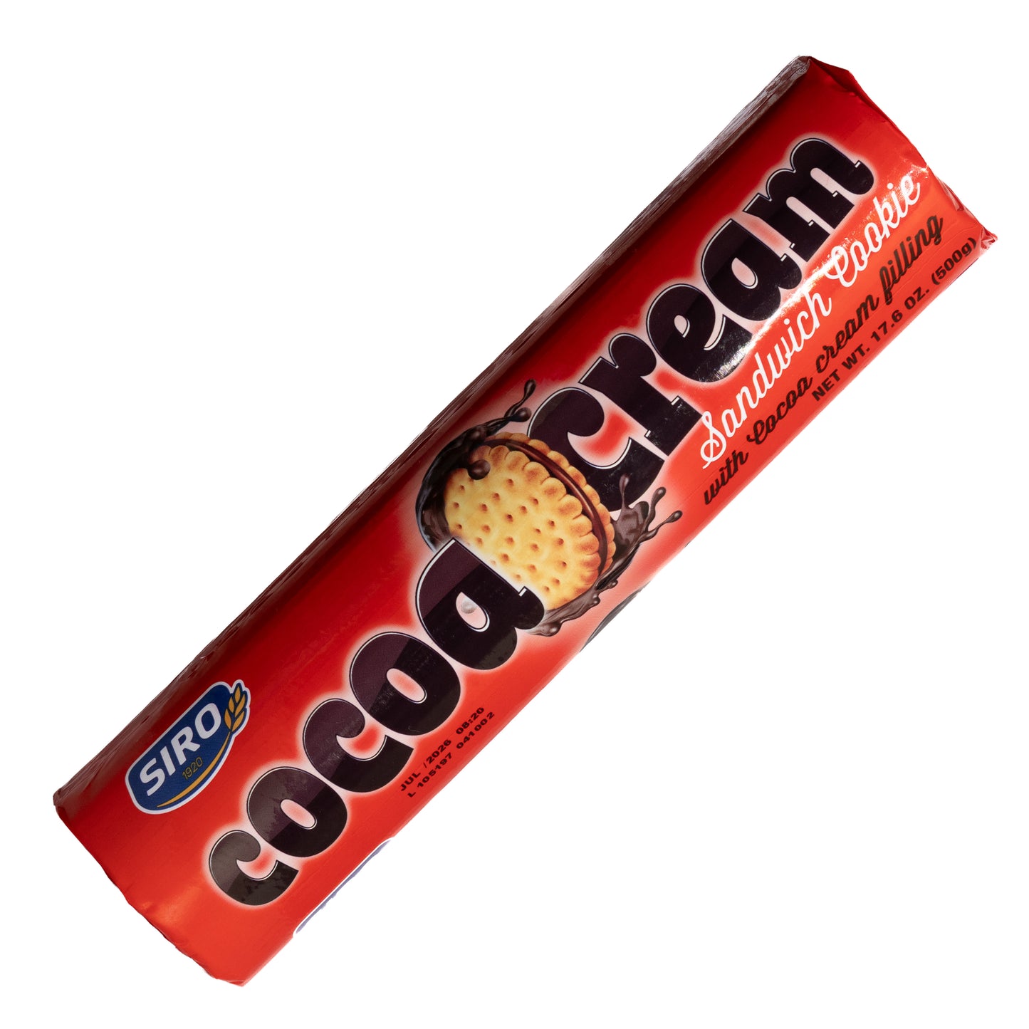 Siro Cocoa Cream Sandwich Cookies, 17.6oz