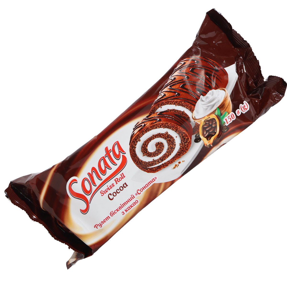 Sonata Cocoa Swiss Roll, 5.29oz