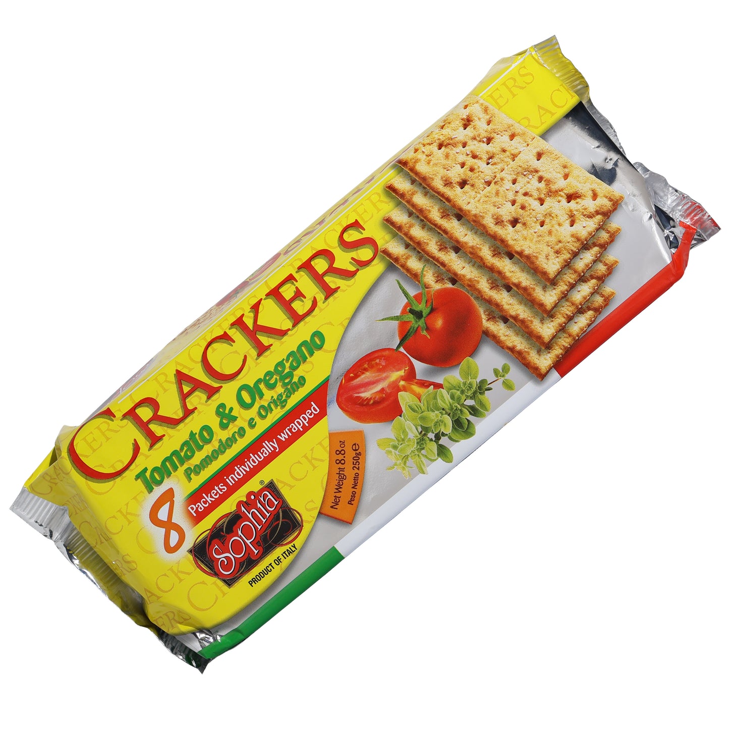 Sophia Tomato & Oregano Crackers, 8.8oz