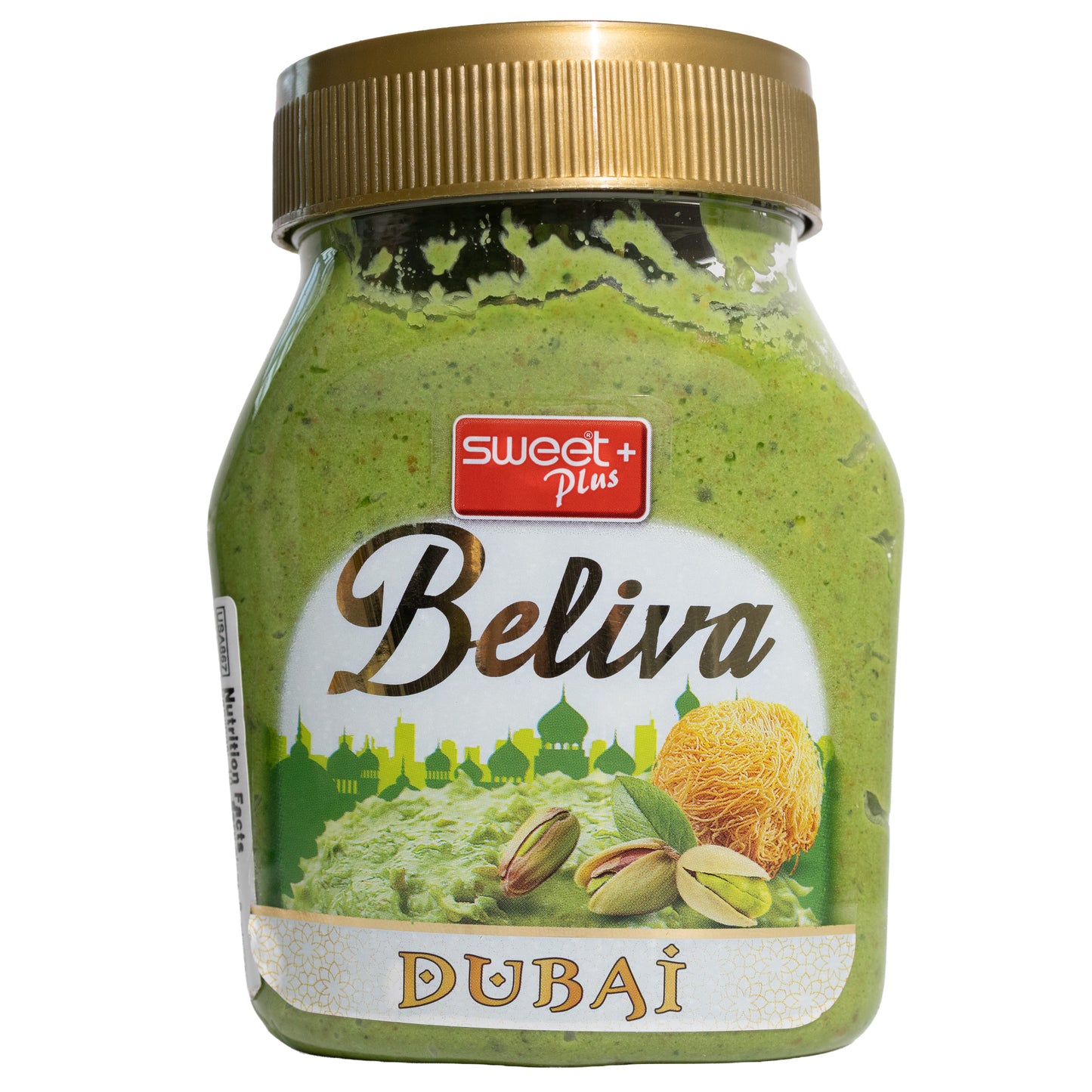 Sweet Plus Beliva Dubai Pistachio Kadaif Spread, 12.35oz