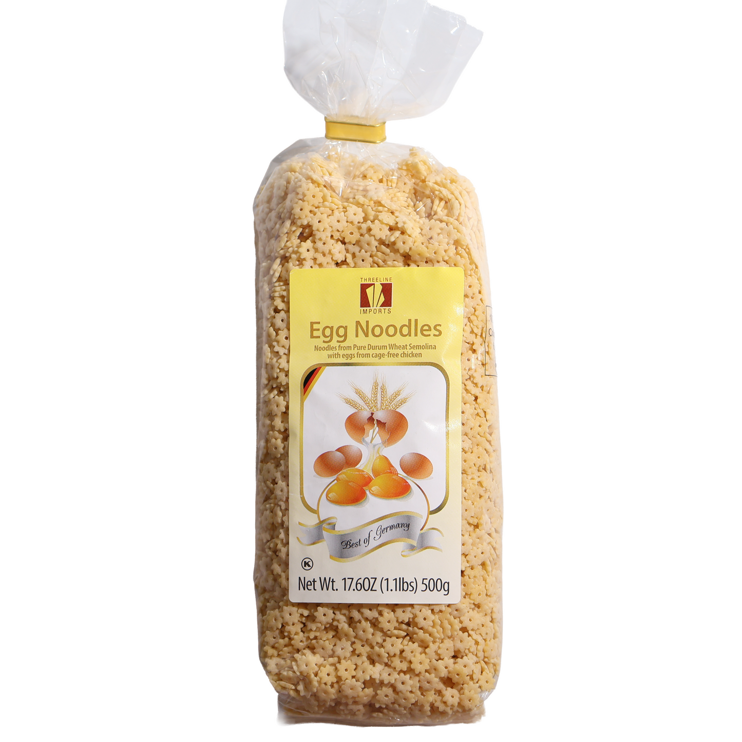 Threeline Imports Sternchen Egg Noodles, 17.6oz