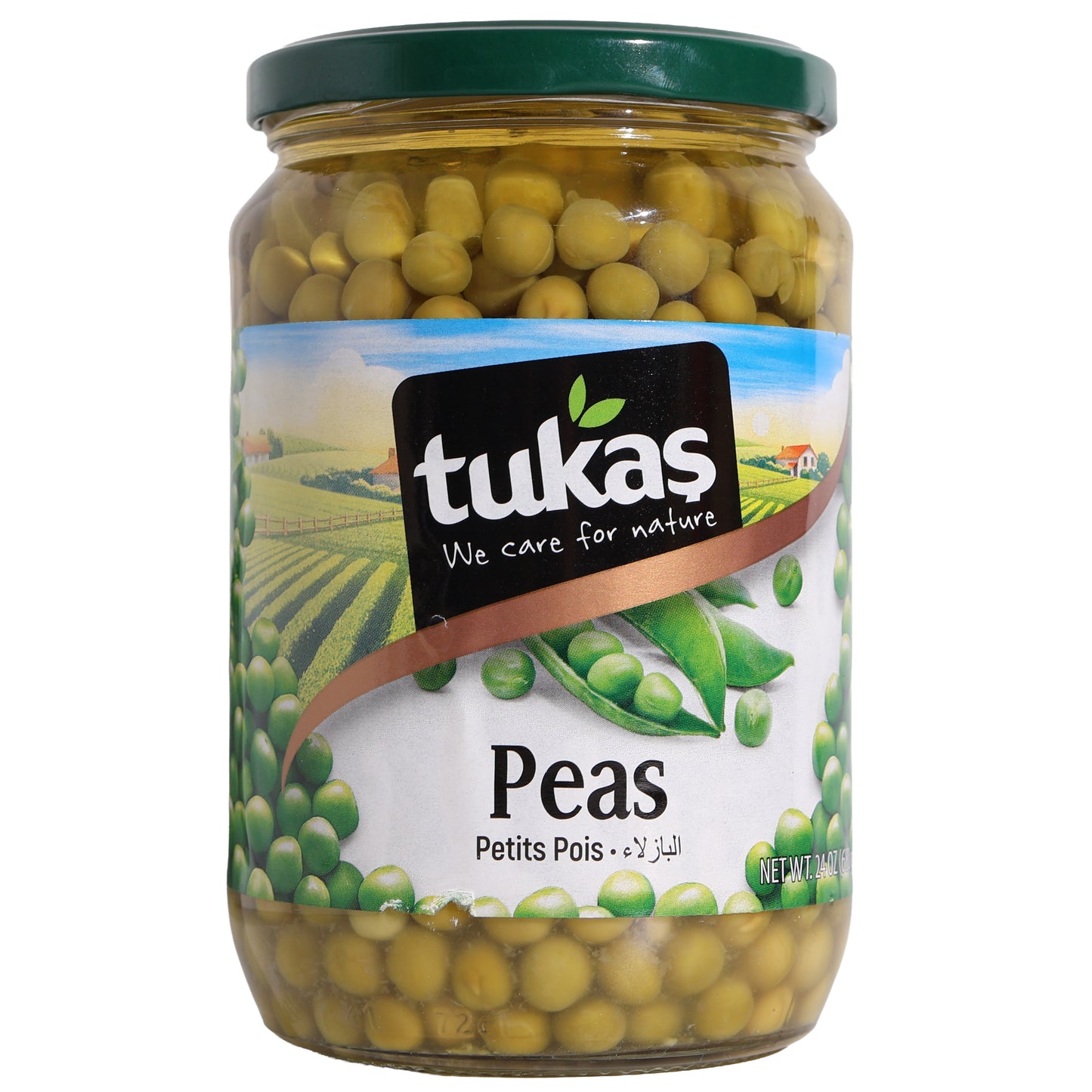 Tukas Peas, 24oz