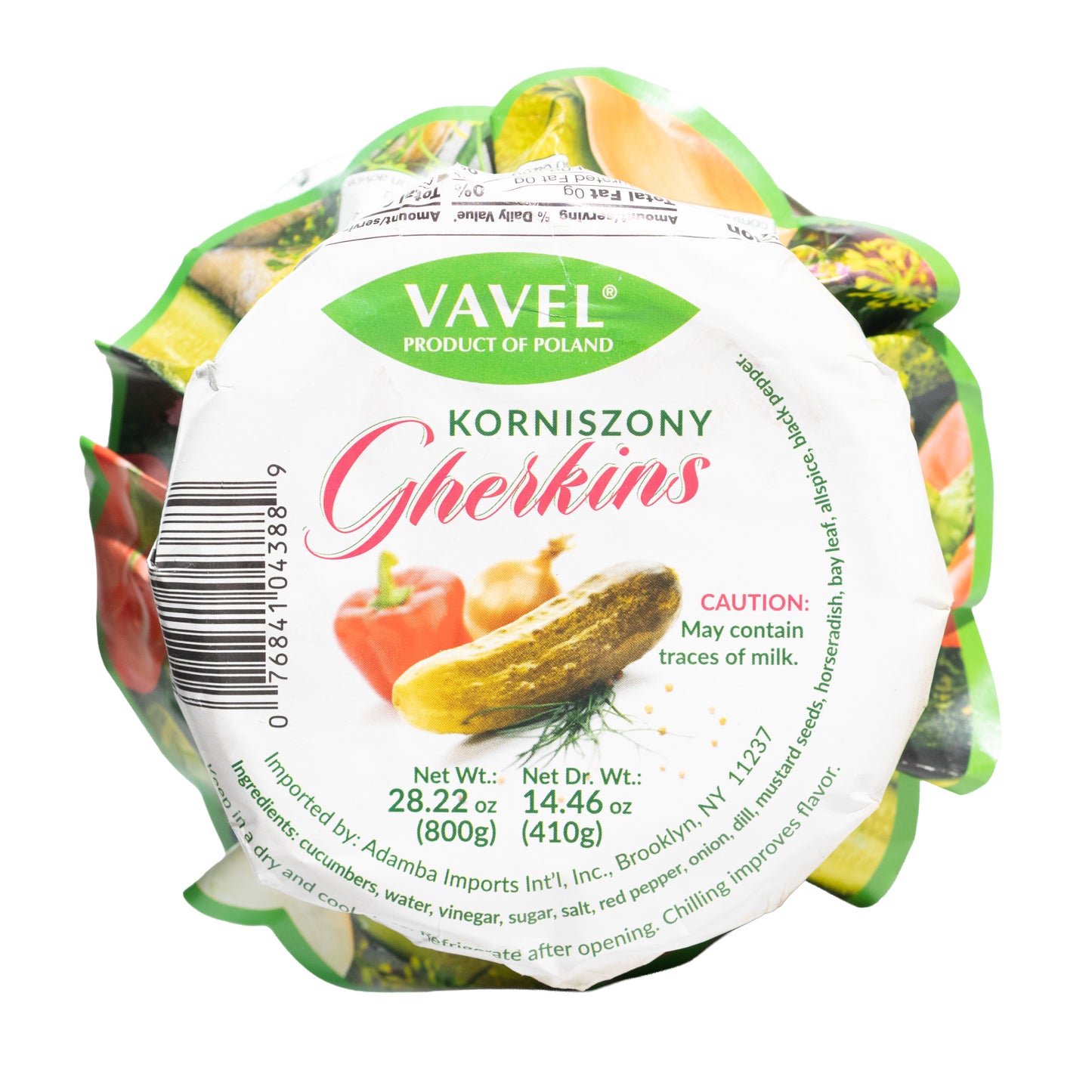 Vavel Korniszony Gherkins, 28.22oz