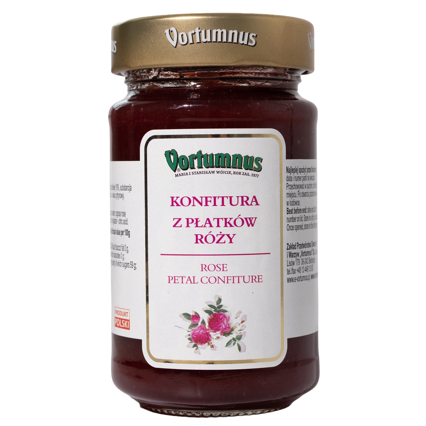 Vortumnus Rose Petal Confiture, 9.52oz
