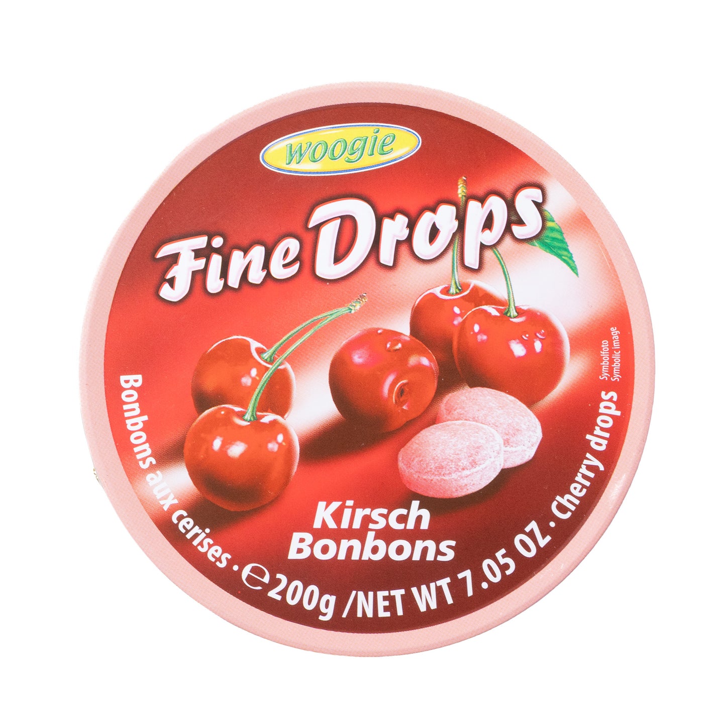 Woogie Fine Drops Черри, 200г