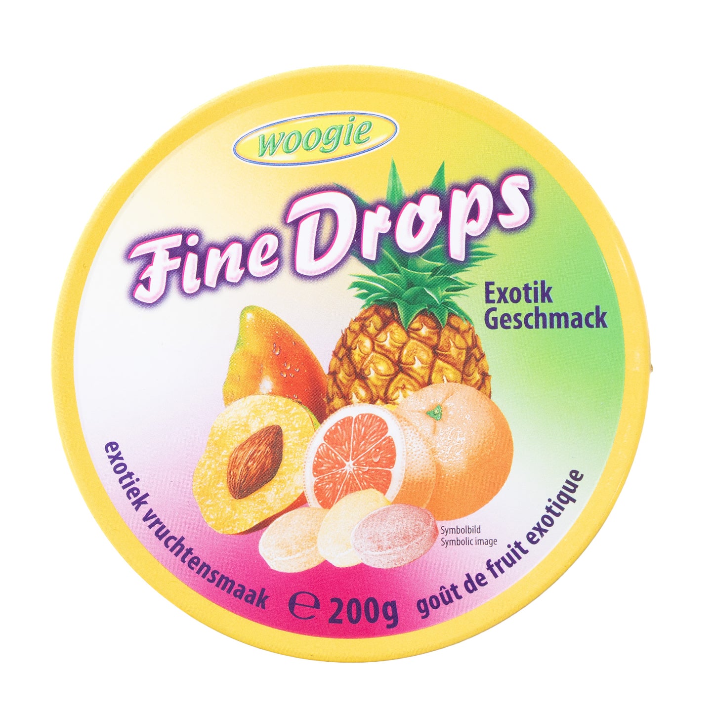 Woogie Fine Drops Exotic Fruit Hard Candy, 7.05oz