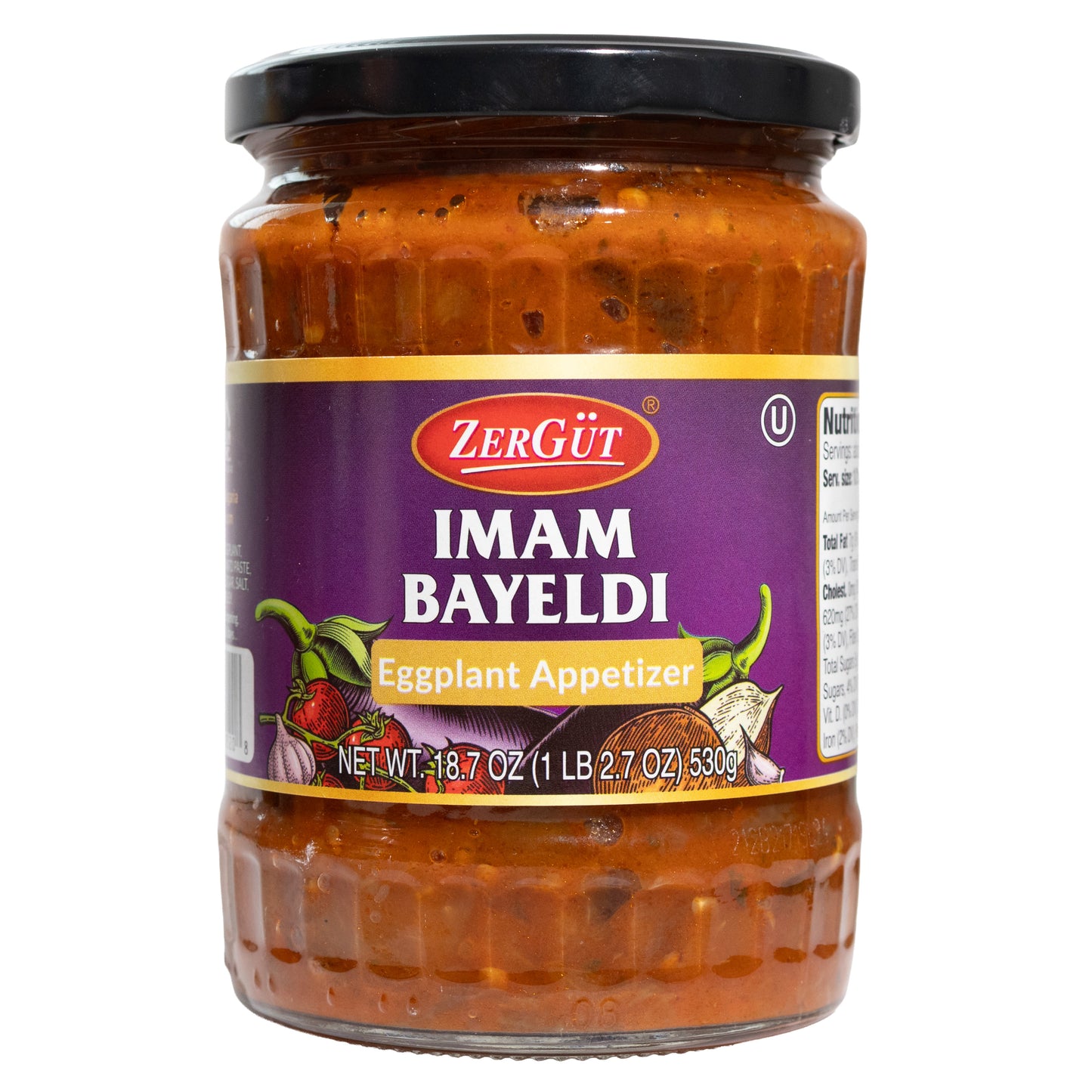 Zergut Imam Bayeldi Eggplant Appetizer, 18.7oz