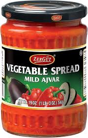Zergut Mild Ajvar Vegetable Spread, 540g