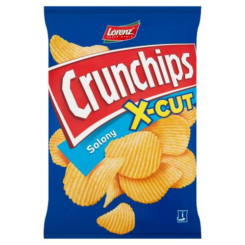 Lorenz Crunchips X-Cut Salted, 140g