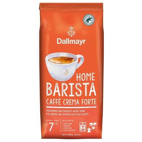 Dallmayr Home Barista Caffe Crema Forte Coffee Beans, 1000g