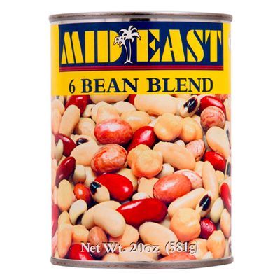 Mid East 6 Bean Blend, 567g