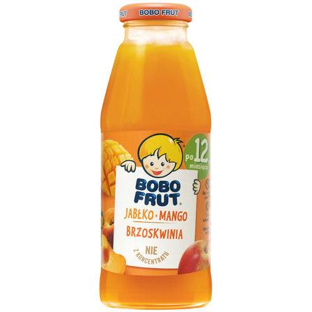 BoboFrut Apple Mango Peach Juice, 300ml
