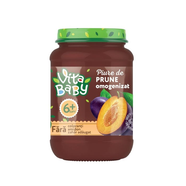 Vita Baby Plum Puree, 180g