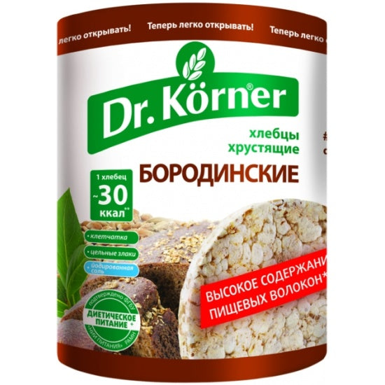Dr. Korner "Borodinsky" Crispbreads, 100g