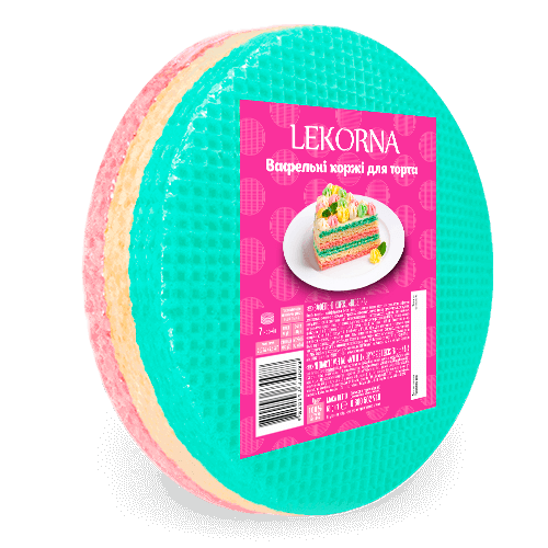 Lekorna Rainbow Plain Wafers, 90g