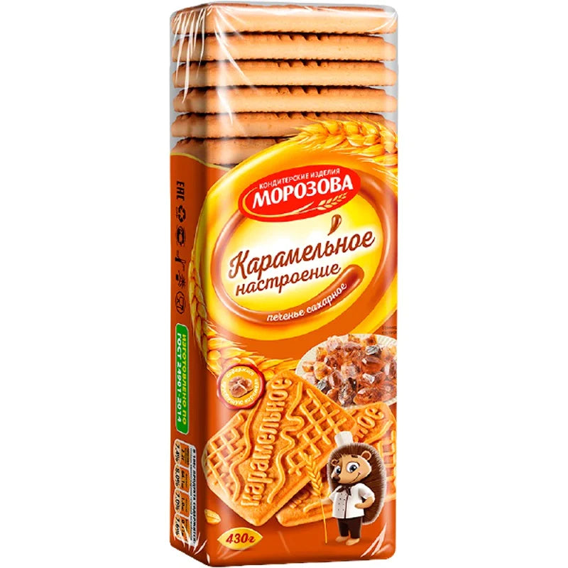 pack of Caramel Sugar Cookies, 430g