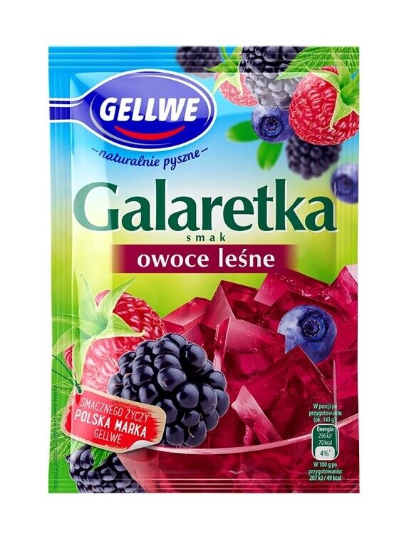 Gellwe Berry Mix Jelly, 72g