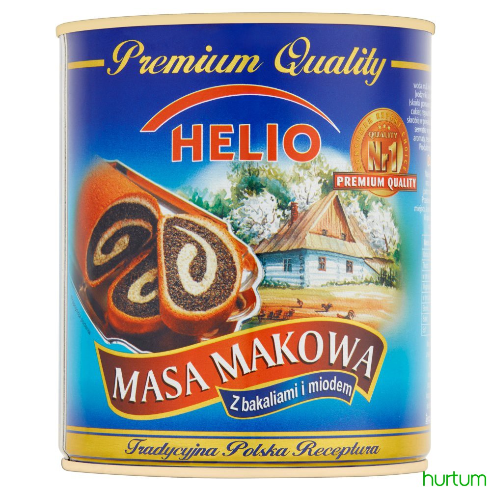 Cane of Helio Poppy Seed Filling w/ Dried Fruits & Honey, 850g