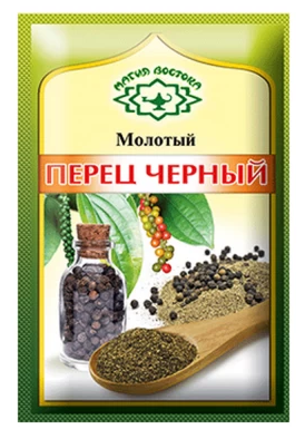 Magiya Vostoka Ground Black Pepper, 50g pack