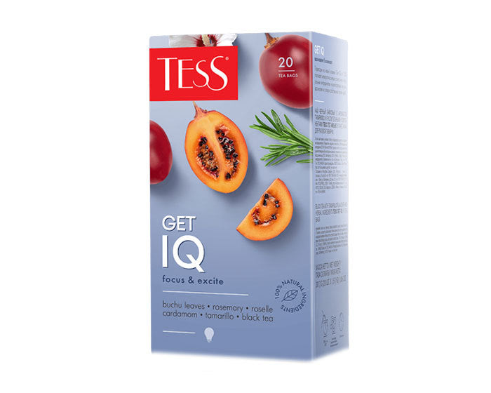 box of Tess Get IQ Tea, 20TB