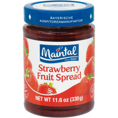 jar of Maintal Strawberry Fruit Spread, 330g