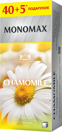 pack of Monomax Chamomile Flower Tea, 45TB
