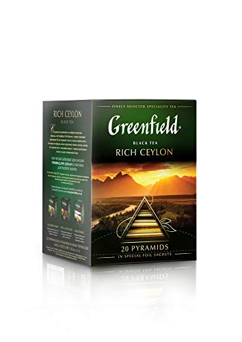 box of Greenfield Rich Ceylon Black Tea, 20TB
