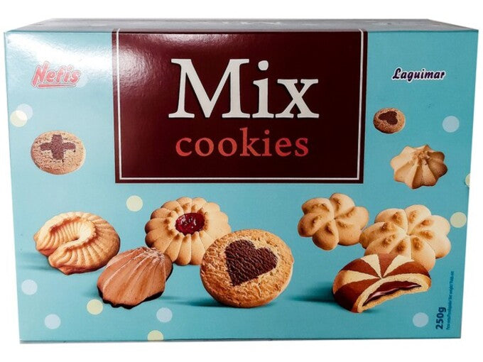 Box of Nefis Mix Cookies, 250g
