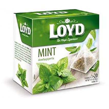 box of Loyd Mint Tea, 20TB
